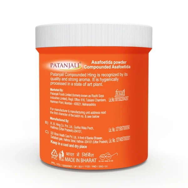 Patanjali Bandhani Hing Powder-25g - Image 6