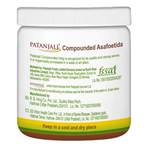 Patanjali Bandhani Hing-50g - Image 4